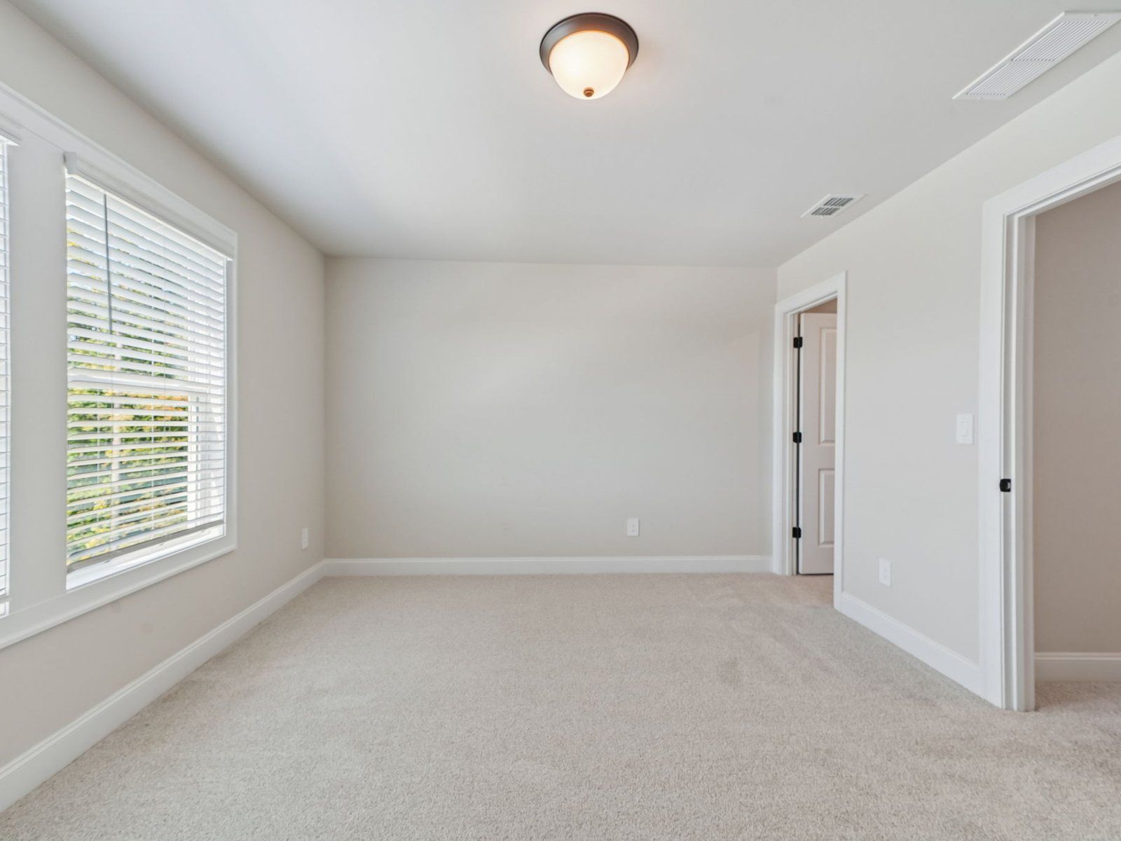 The Modern Glam Stone interior package modeled at River Pointe.