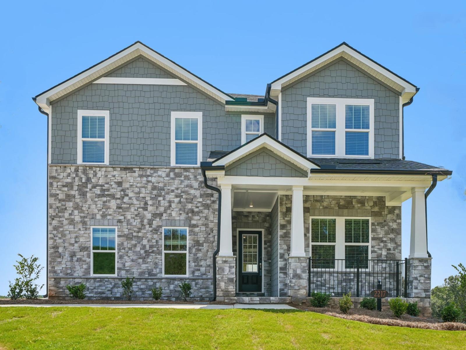 Taylorsville Basement - River Pointe: Monroe, Georgia - Meritage Homes