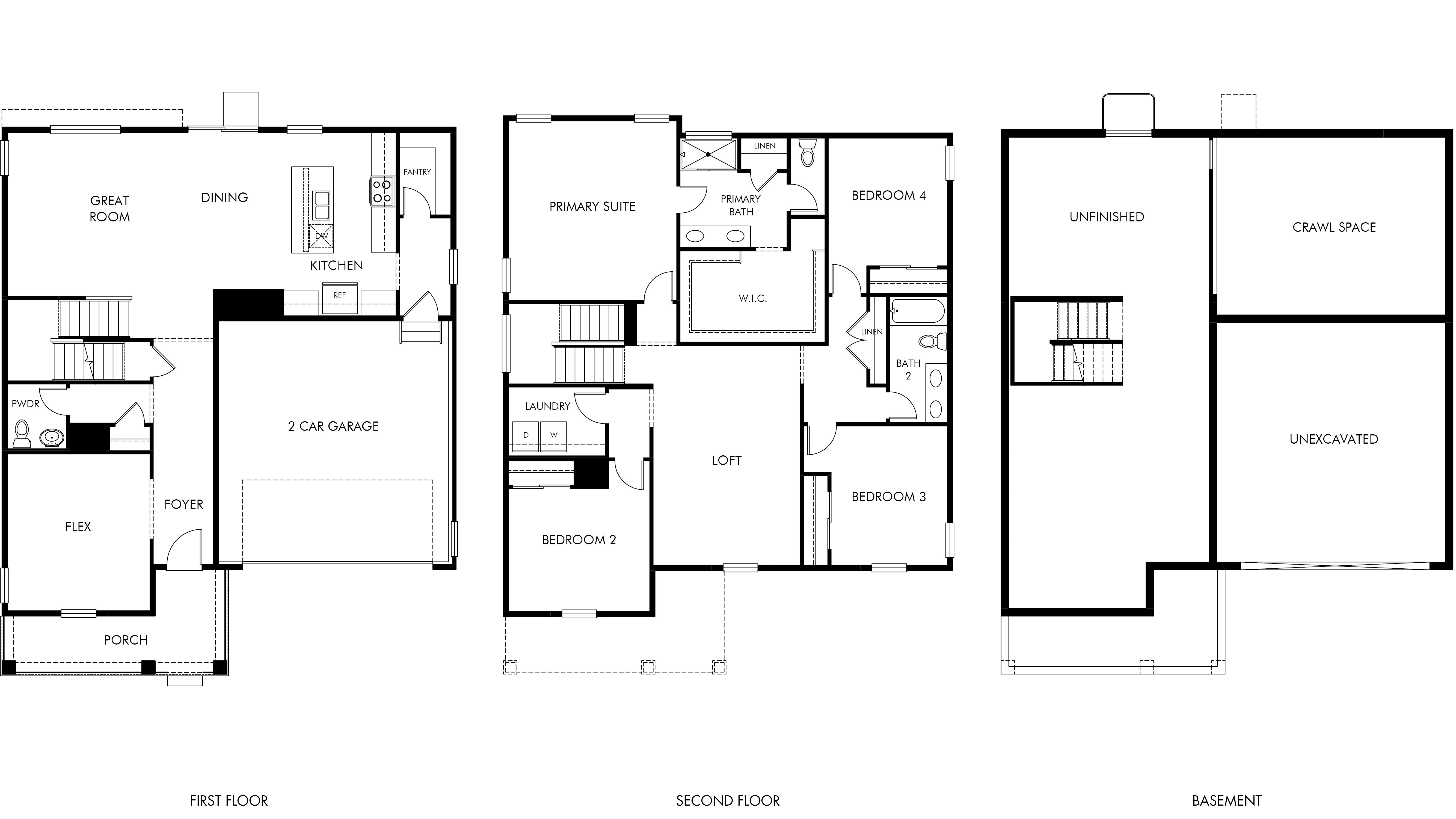 The Chatfield - Frontier Estates - The Flora Collection: Firestone, Colorado - Meritage Homes
