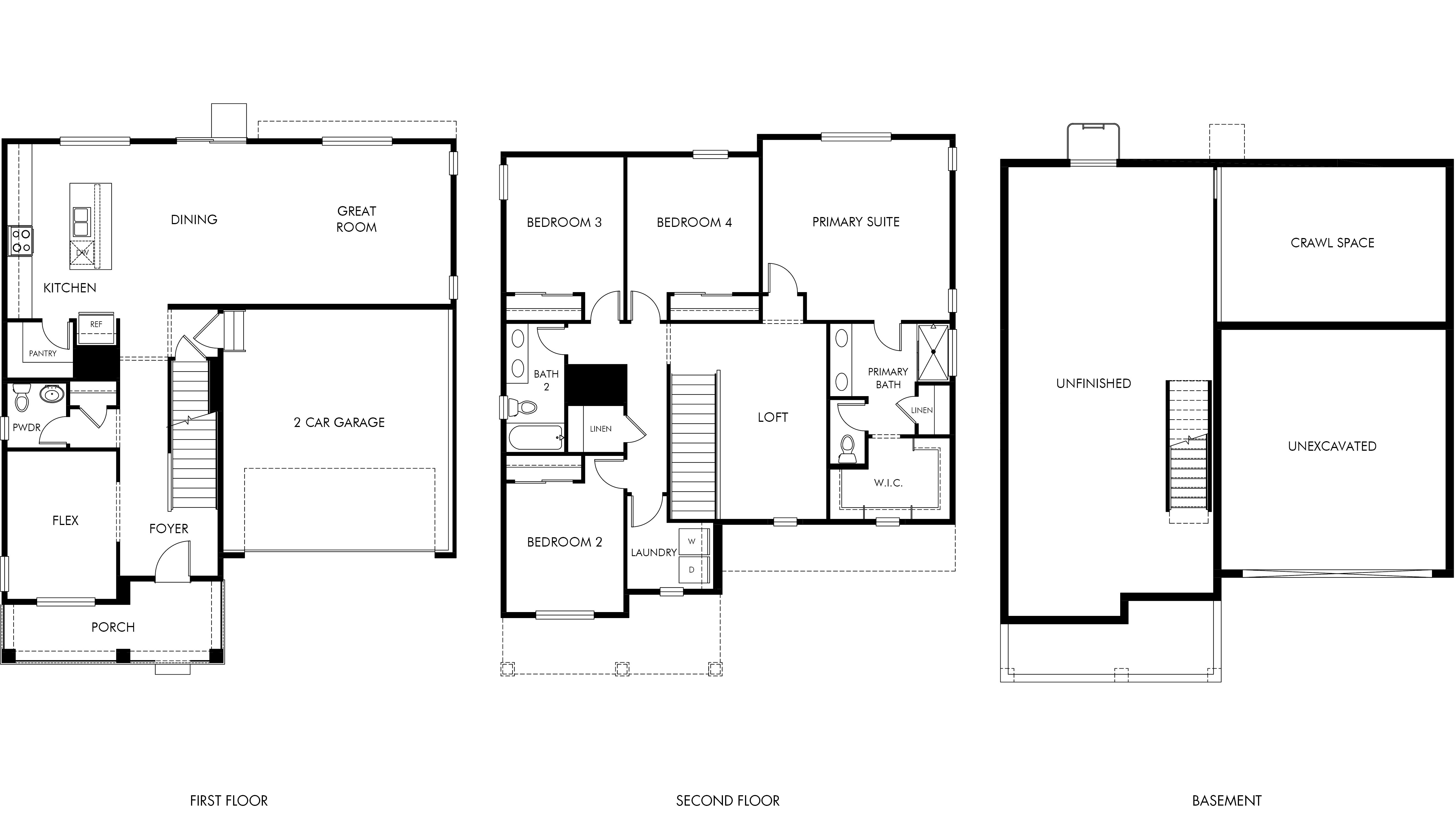 The Monarch - Frontier Estates - The Flora Collection: Firestone, Colorado - Meritage Homes