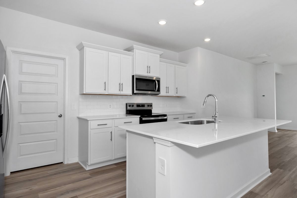 The Kirkwood floorplan with the Charm White interior package.