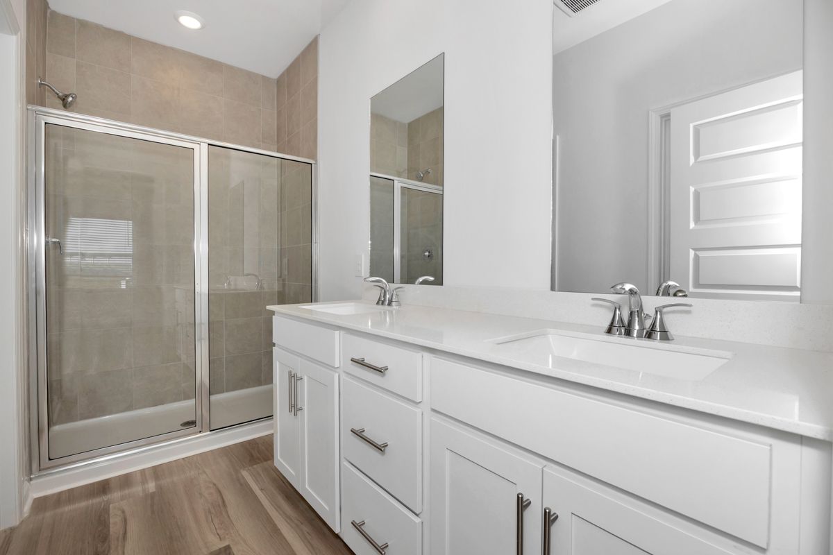 The Kirkwood floorplan with the Charm White interior package.