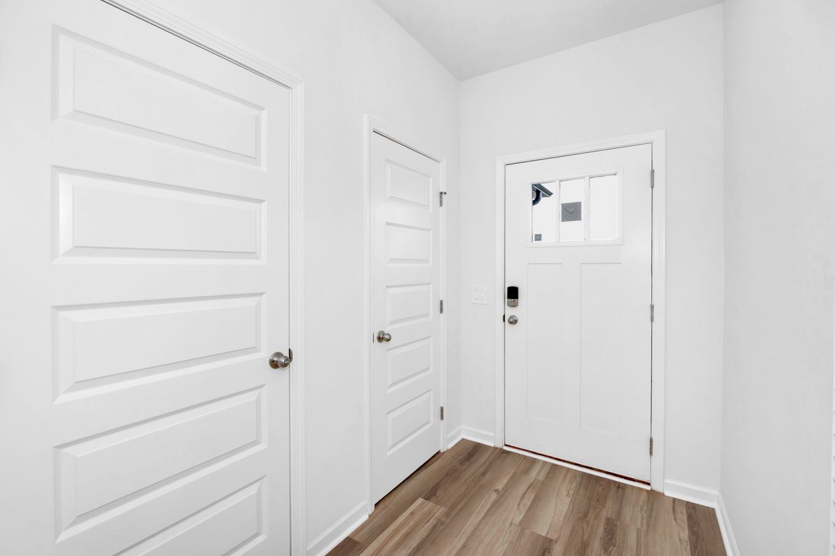 The Pendleton floorplan with the Charm White interior package modeled at Madison Preserve.