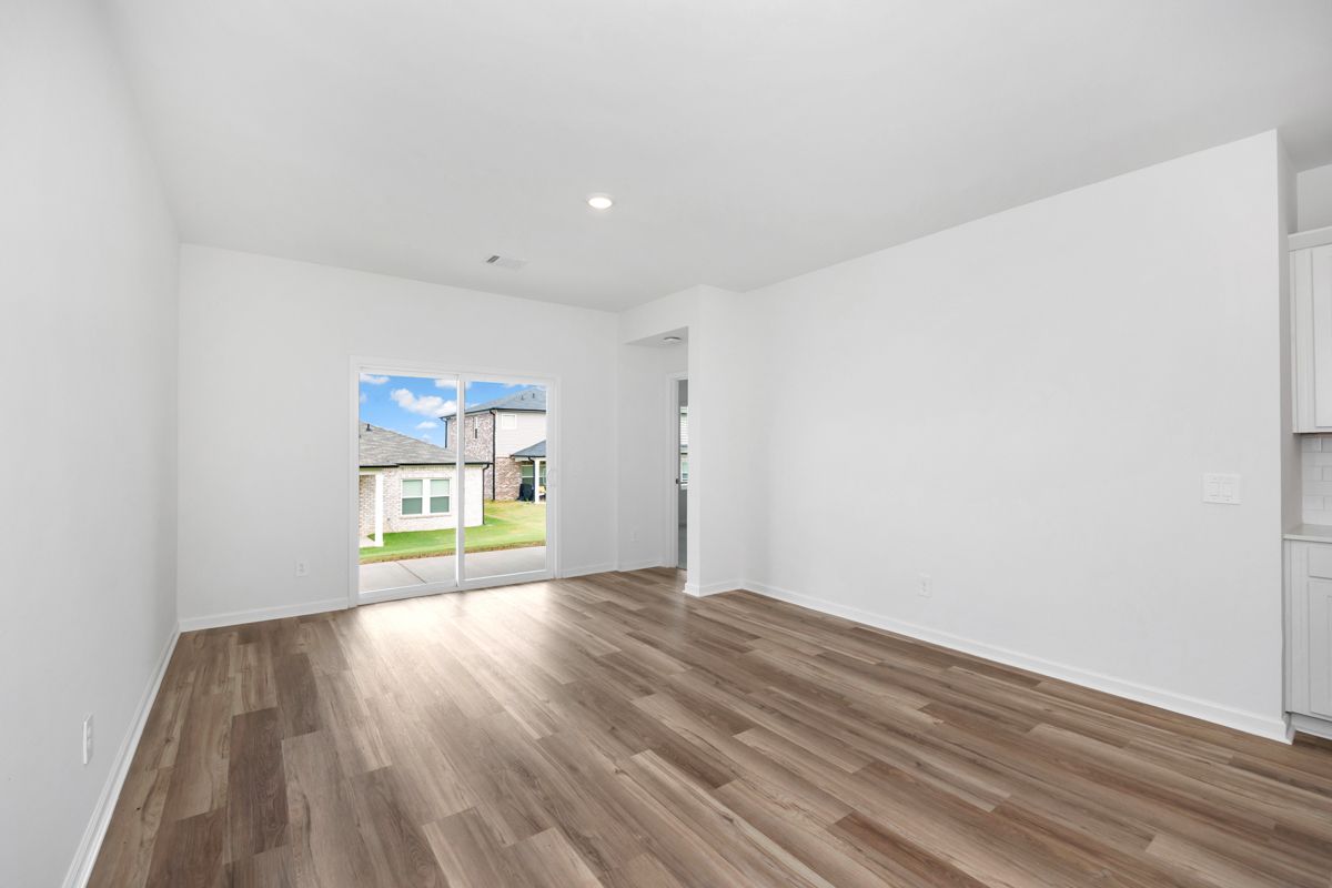 The Pendleton floorplan with the Charm White interior package modeled at Madison Preserve.
