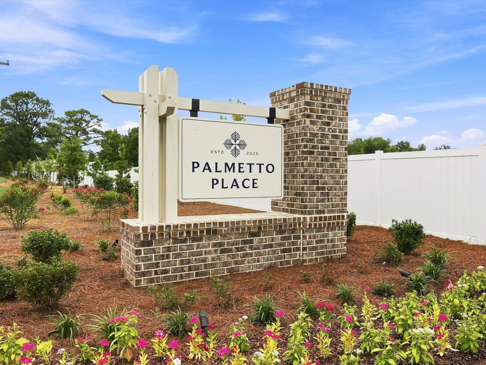 Palmetto Place Monument Sign