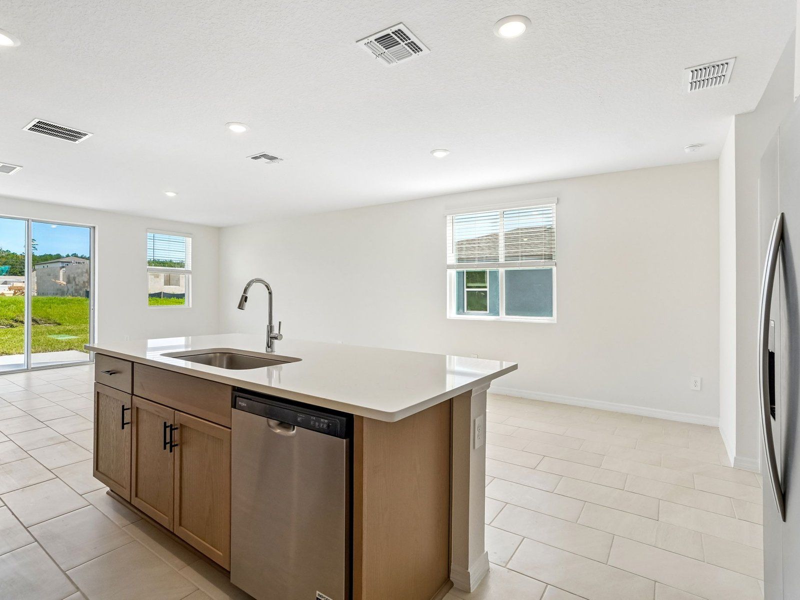 Dining Space and Kitchen