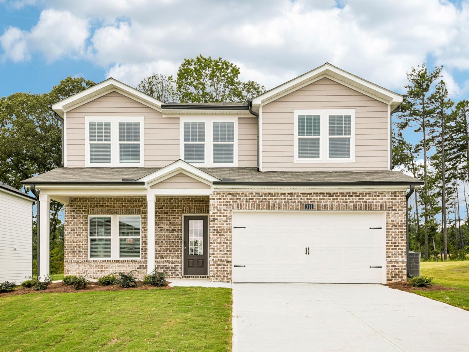 Brentwood - Harmony Manor: Fairburn, Georgia - Meritage Homes
