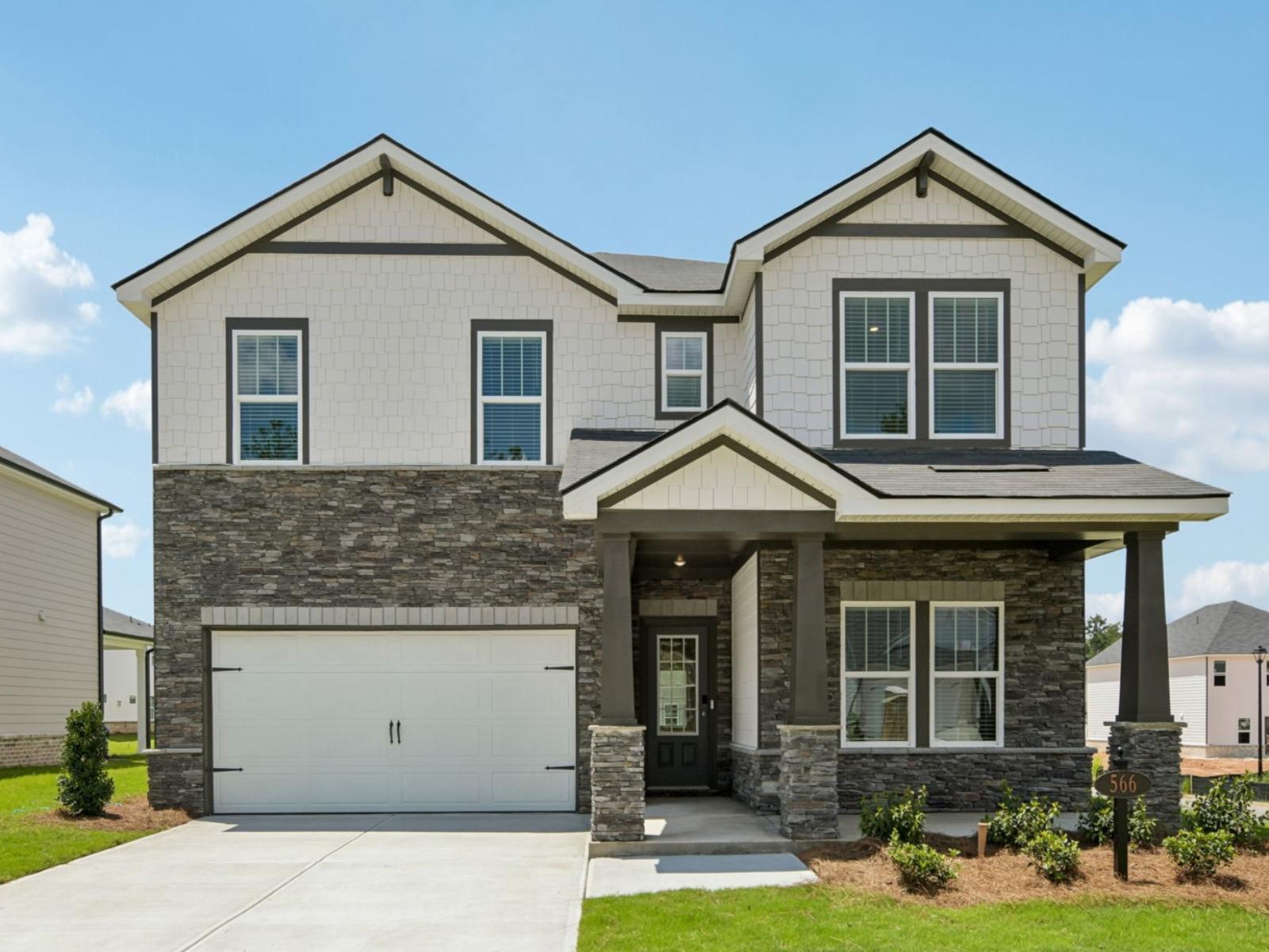 Taylorsville Basement - Parkside at Grayson: Grayson, Georgia - Meritage Homes