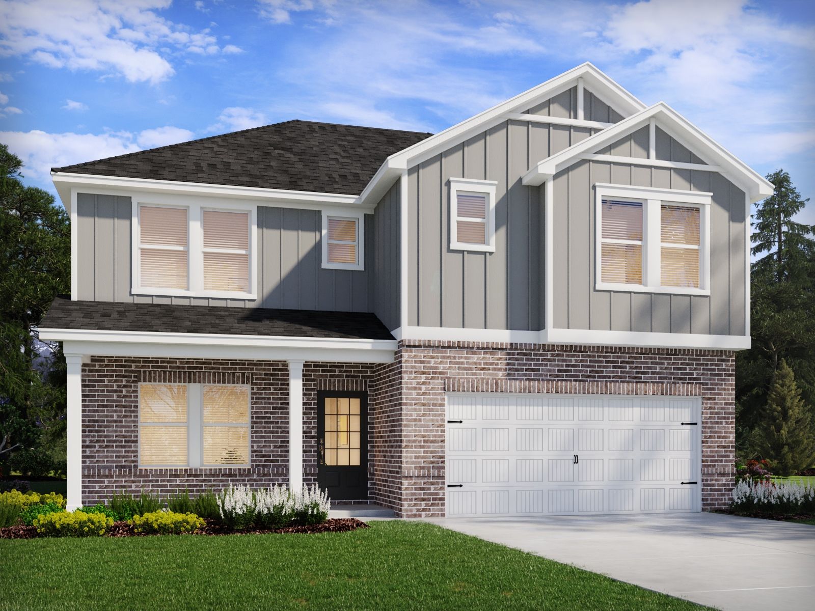 Watson - Northwoods at Mirror Lake: Villa Rica, Georgia - Meritage Homes