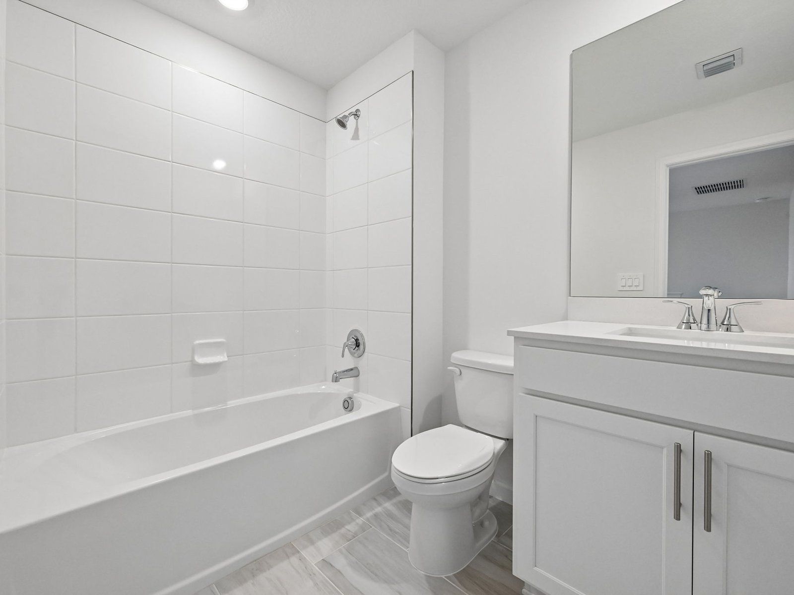 Secondary bathroom
