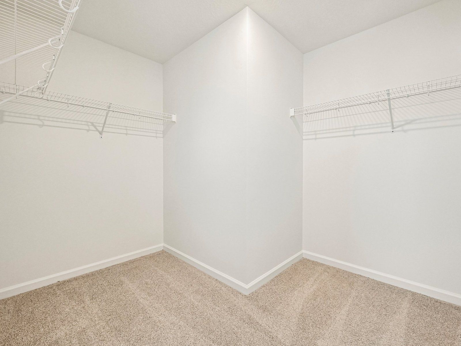 Primary closet