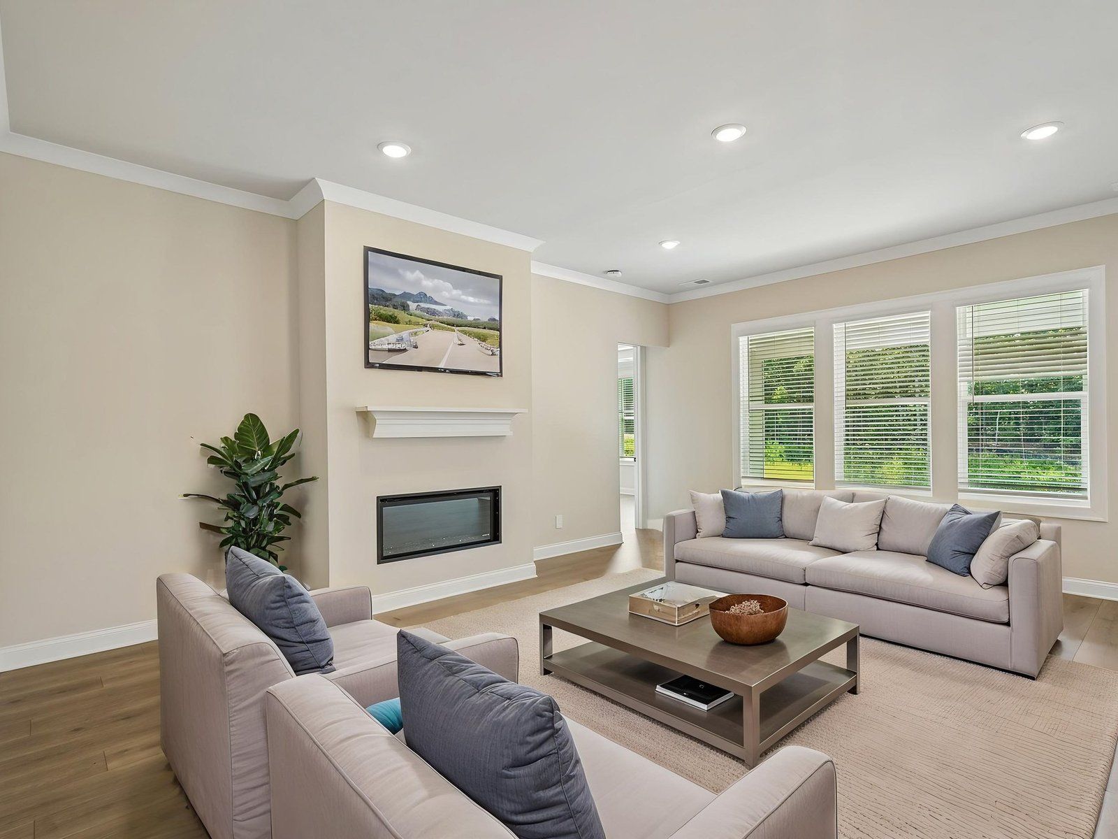 The Foxwood floorplan with the Bold Sophistication Linen interior package.