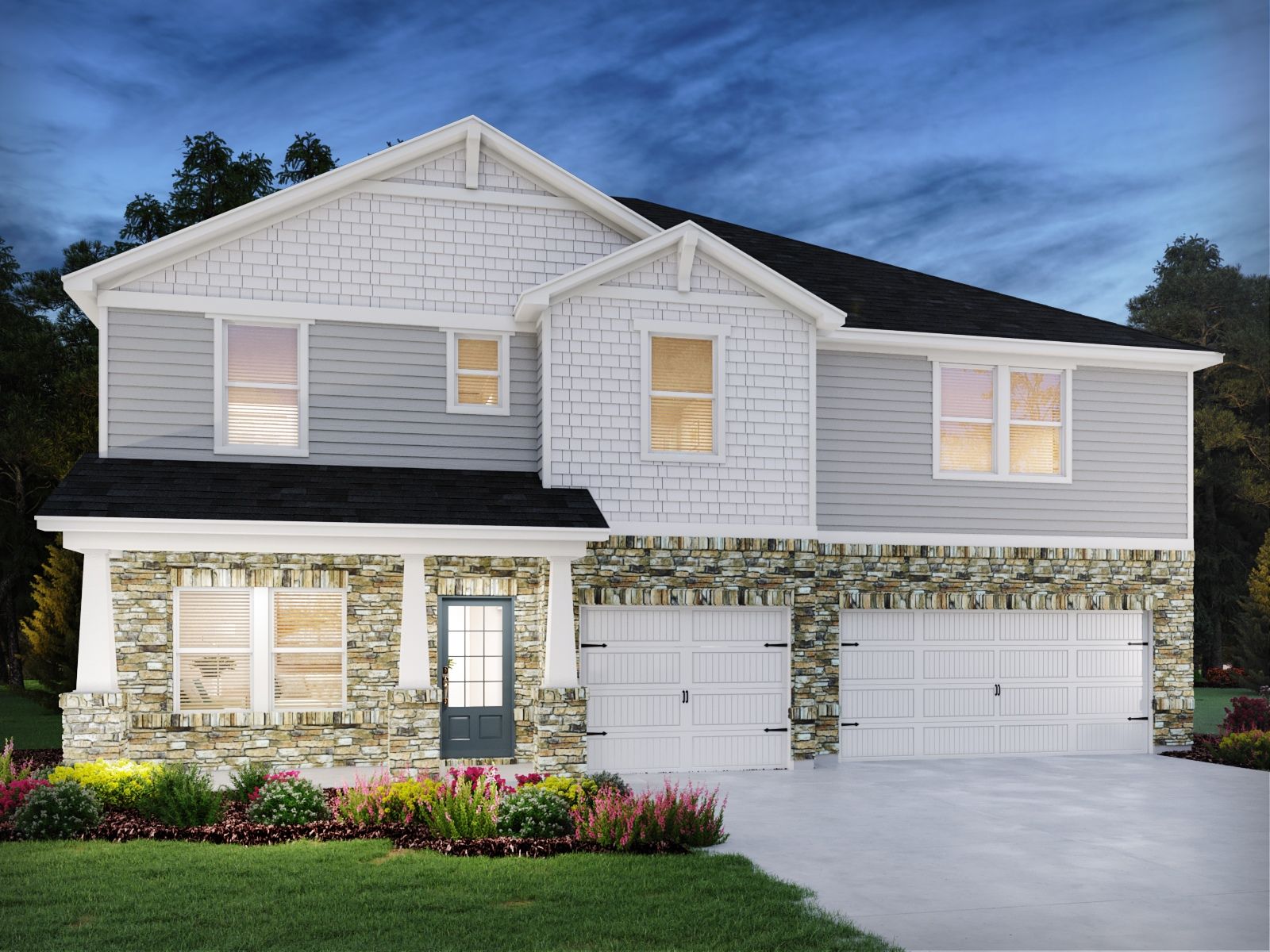 Redford - Vines at Mill Creek - Legacy Series: Braselton, Georgia - Meritage Homes