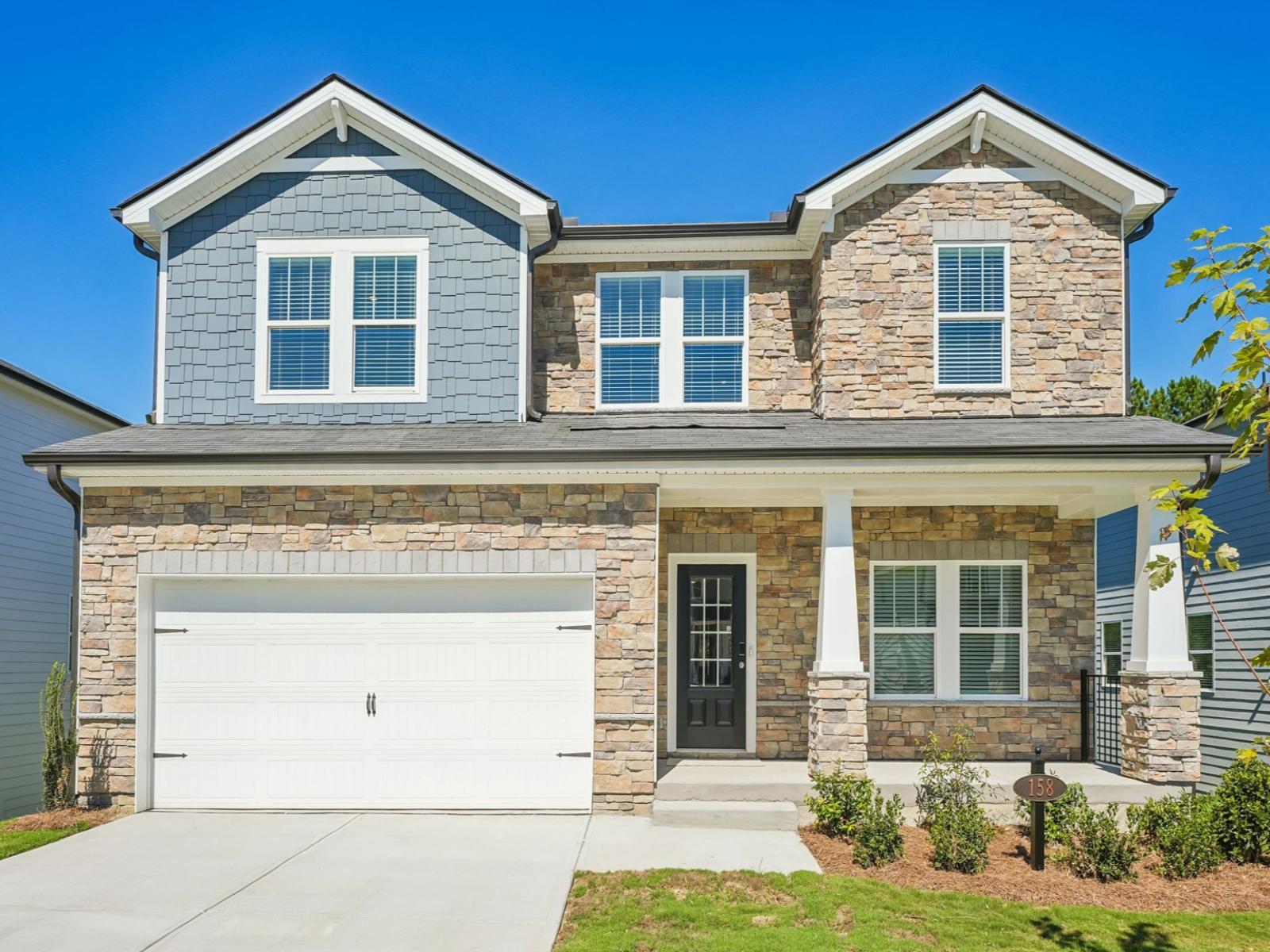 Brentwood Basement - Ivey Township: Dallas, Georgia - Meritage Homes