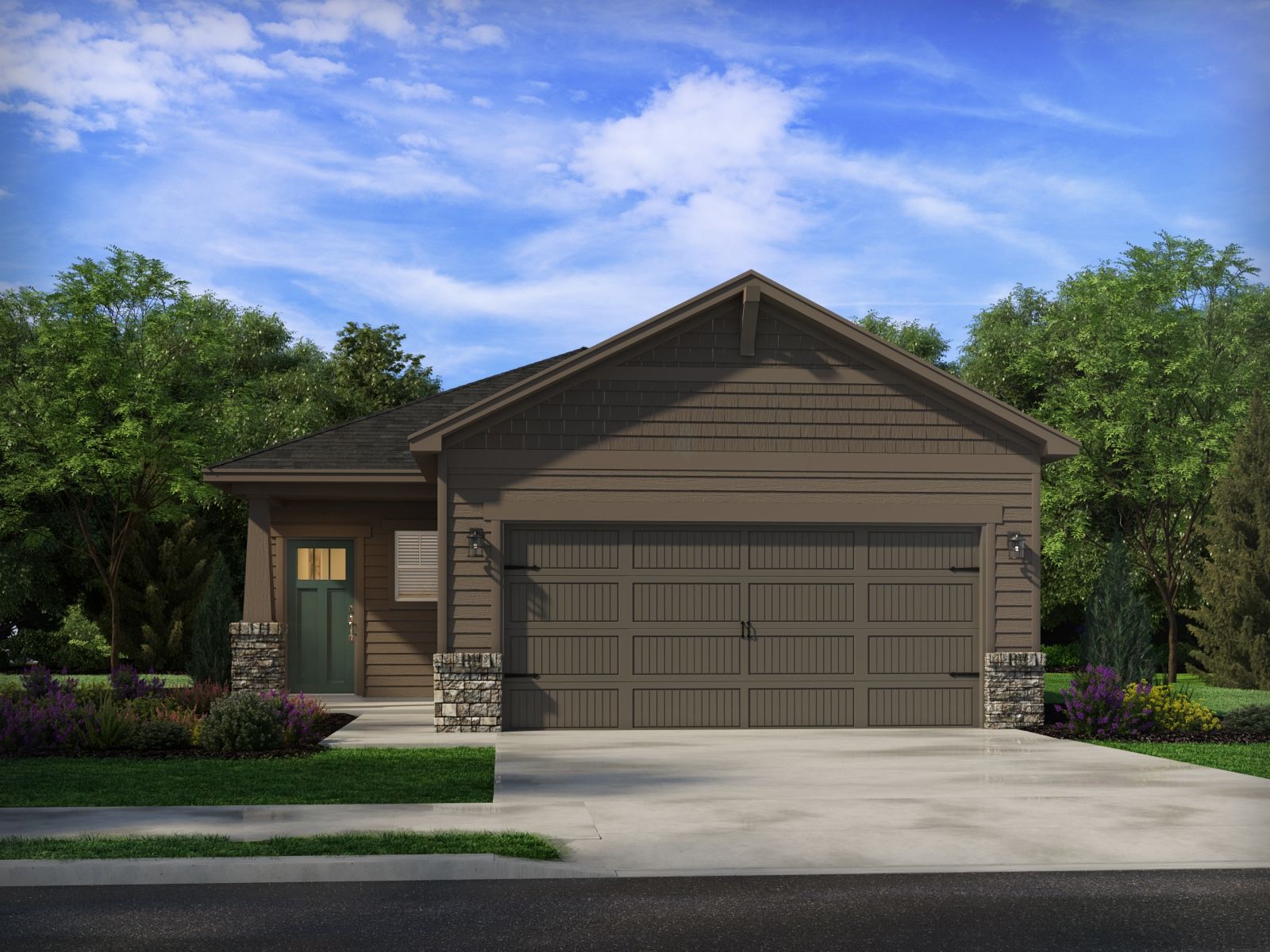 Russell Grove - Willows Series por Meritage Homes en Charlotte North Carolina