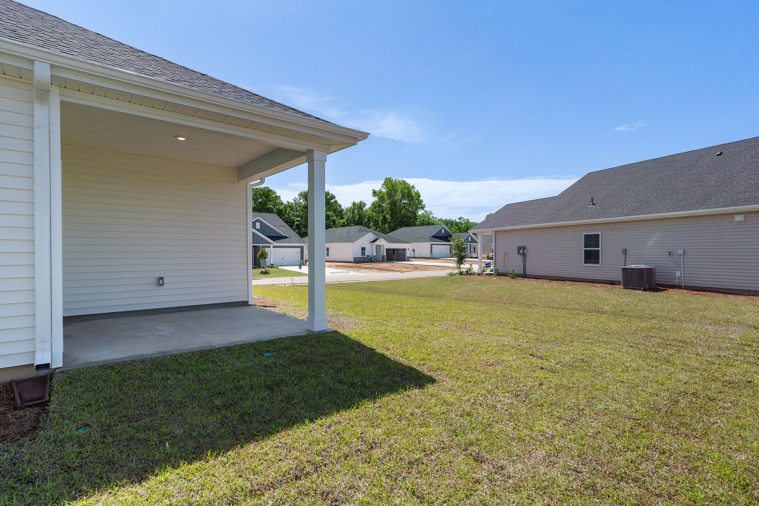 Covered Rear Patio