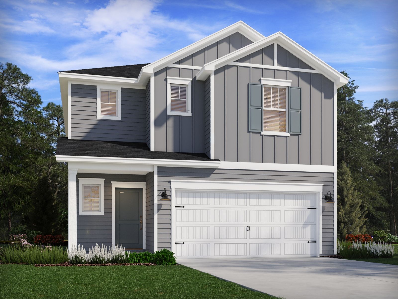 Trivium Meadows por Meritage Homes en Hickory North Carolina
