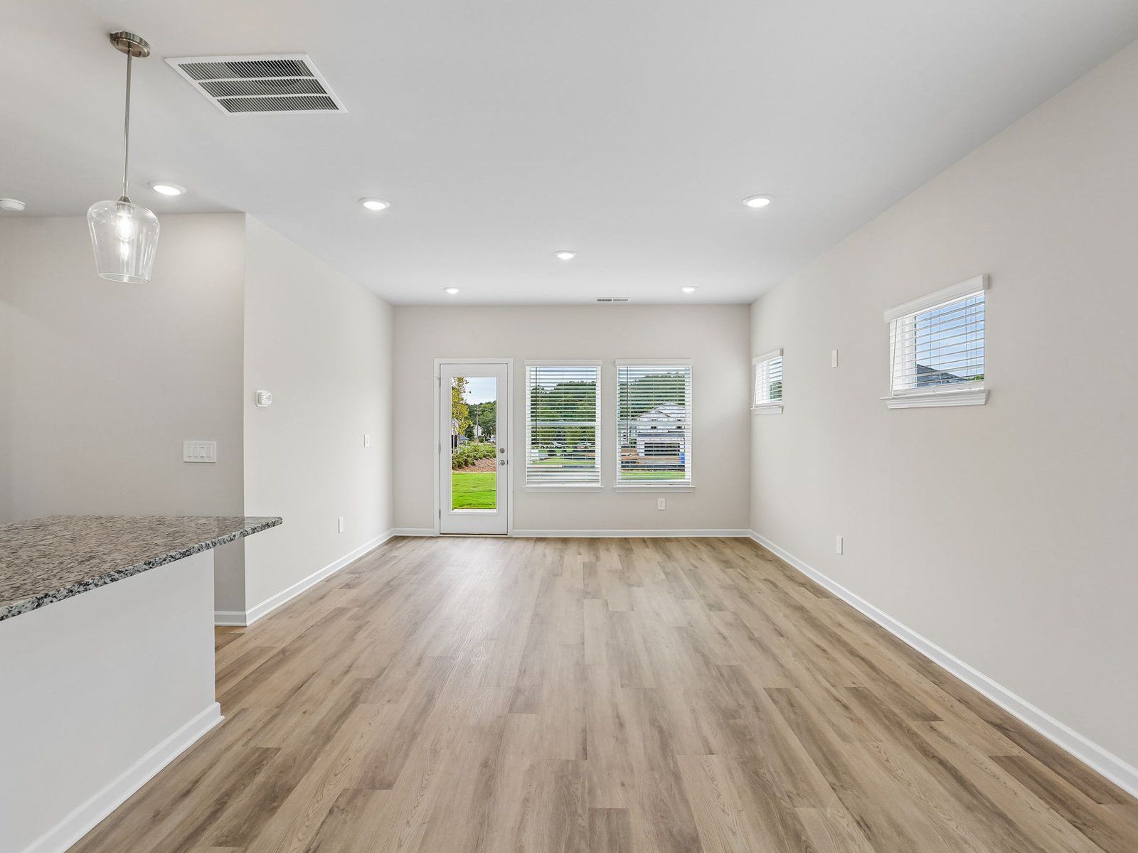 The Roswell floorplan with the Clarity Burlap interior package.