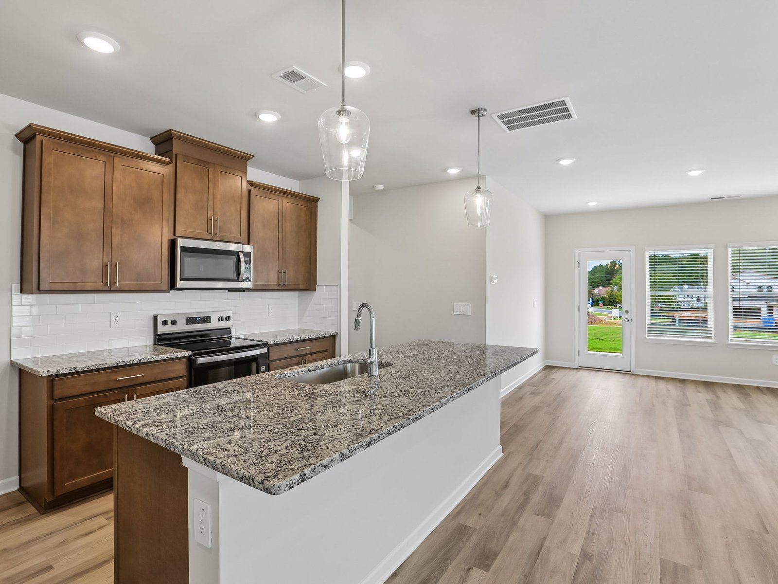 The Roswell floorplan with the Clarity Burlap interior package.