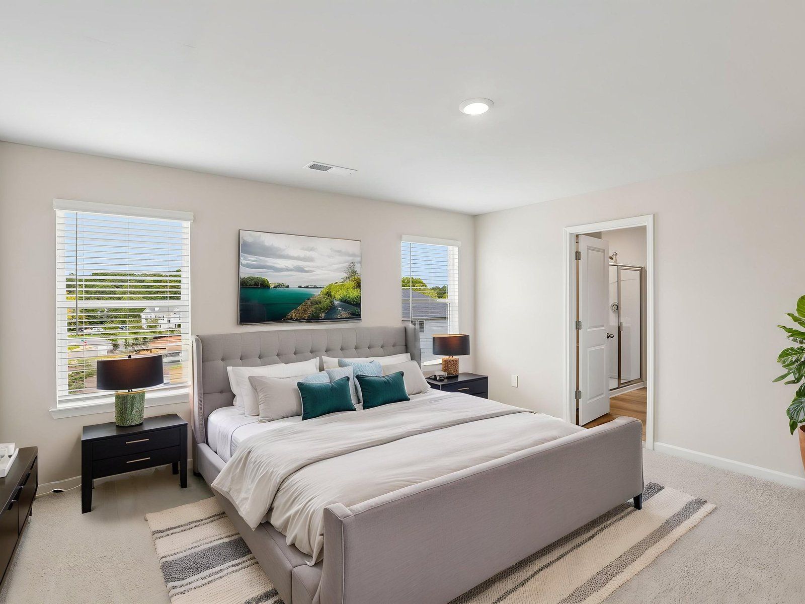 The Roswell floorplan with the Clarity Burlap interior package.