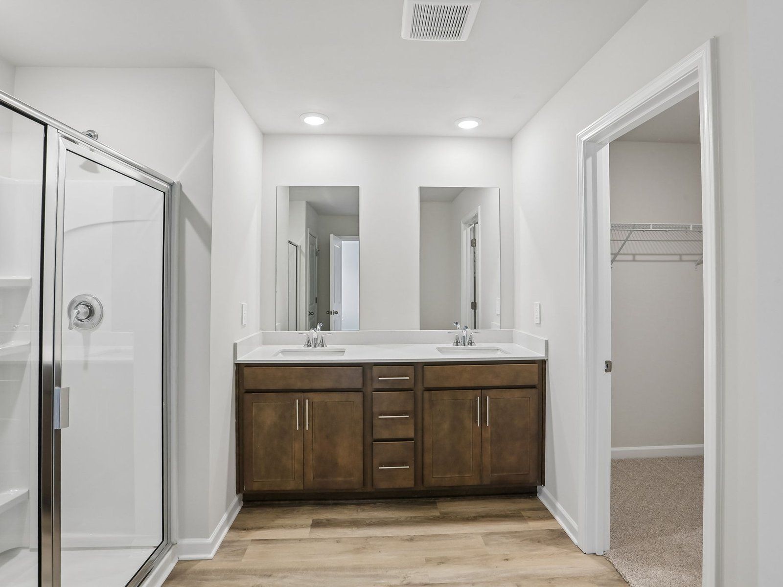 The Roswell floorplan with the Clarity Burlap interior package.