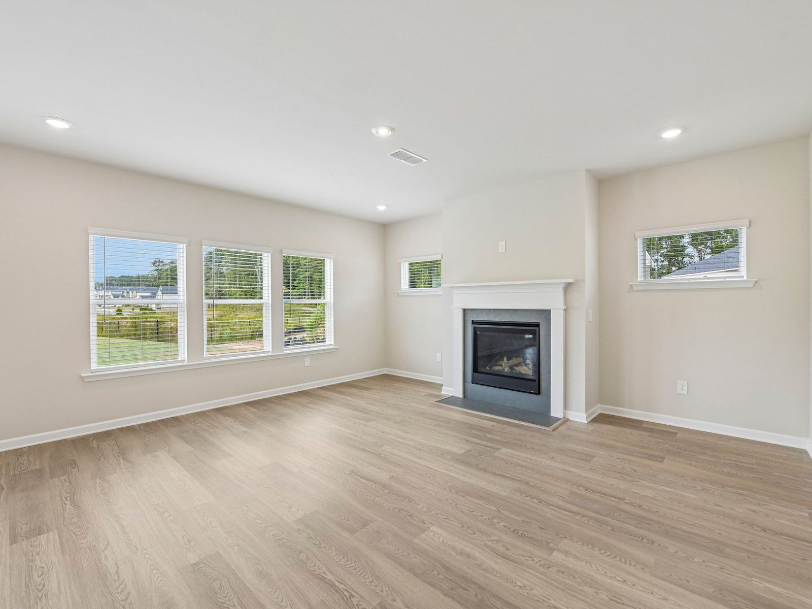 The Taylorsville floorplan with the Lush White interior package.