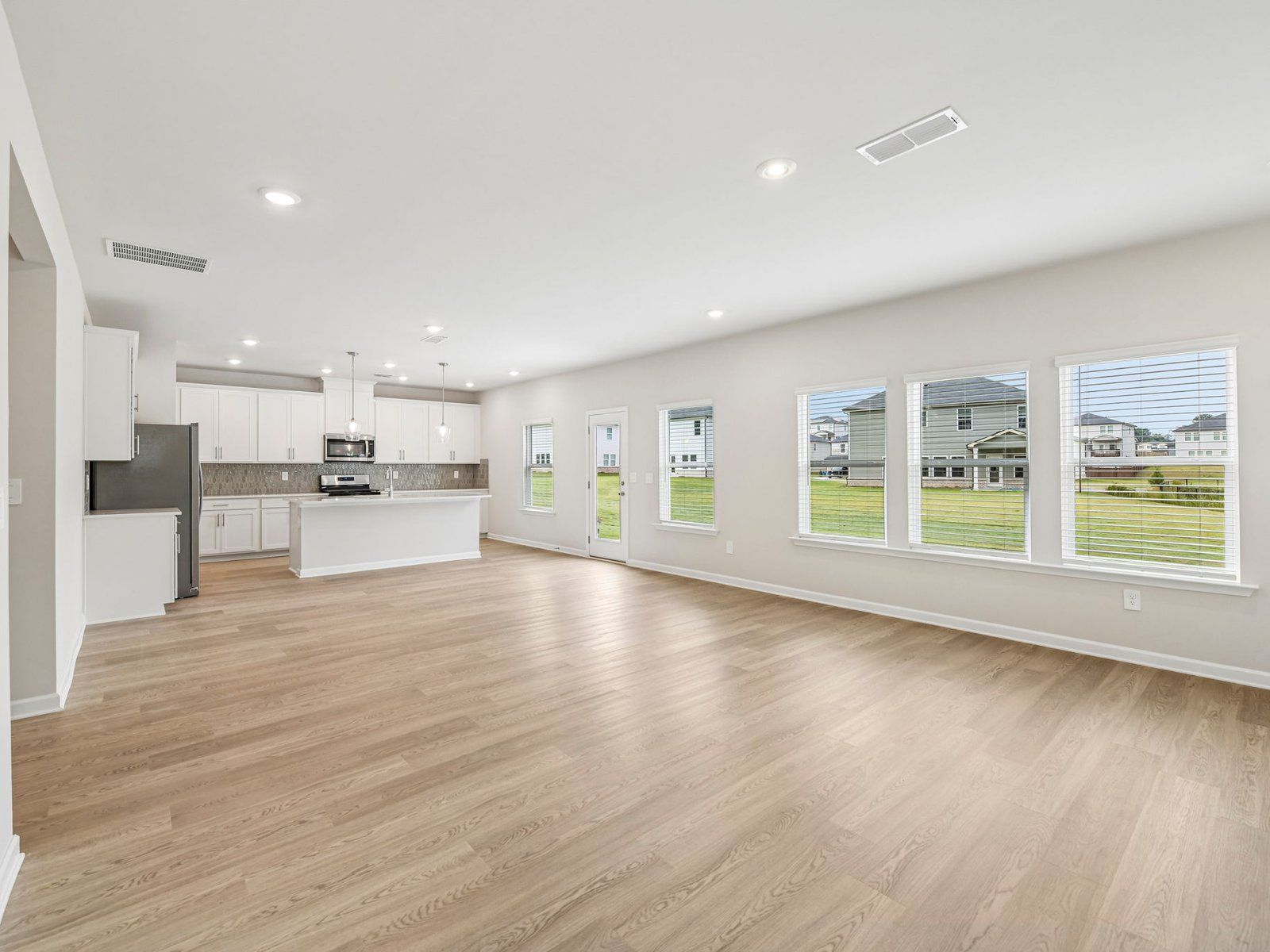 The Taylorsville floorplan with the Lush White interior package.