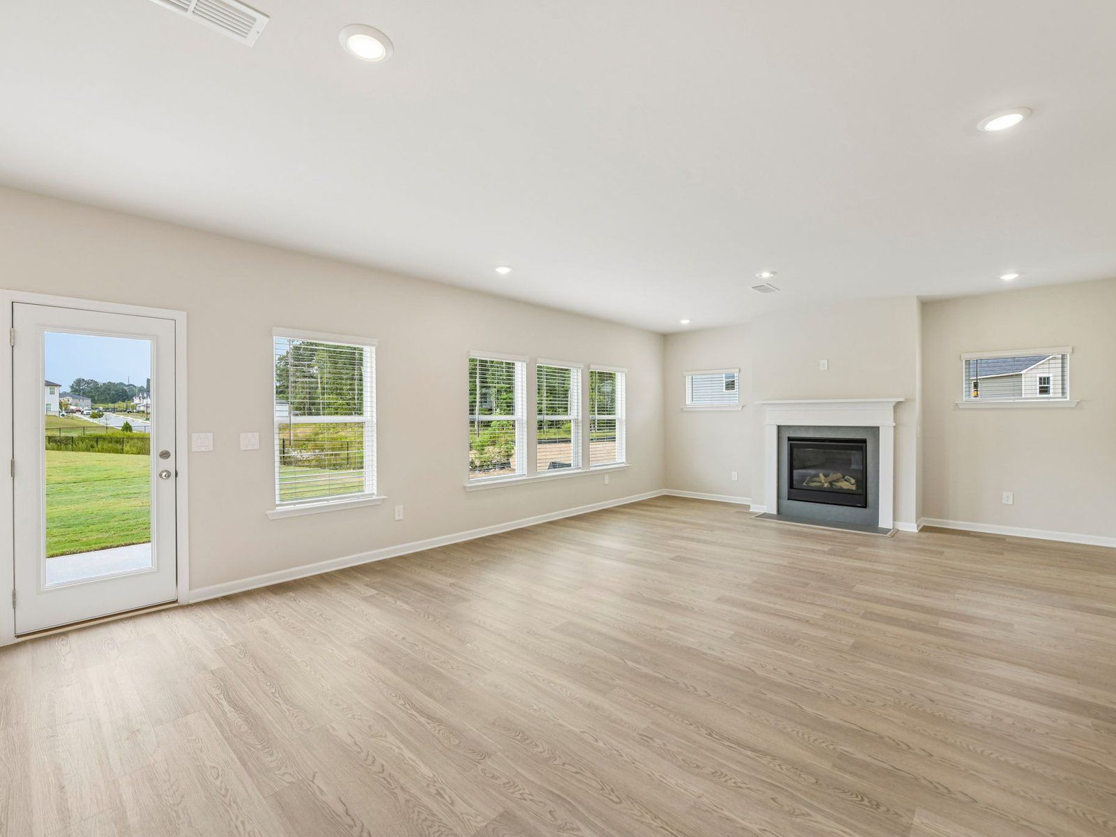 The Taylorsville floorplan with the Lush White interior package.