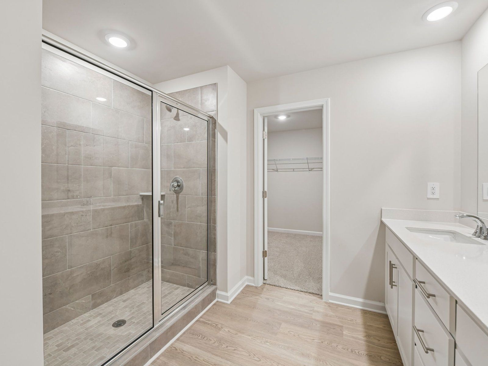 The Taylorsville floorplan with the Lush White interior package.