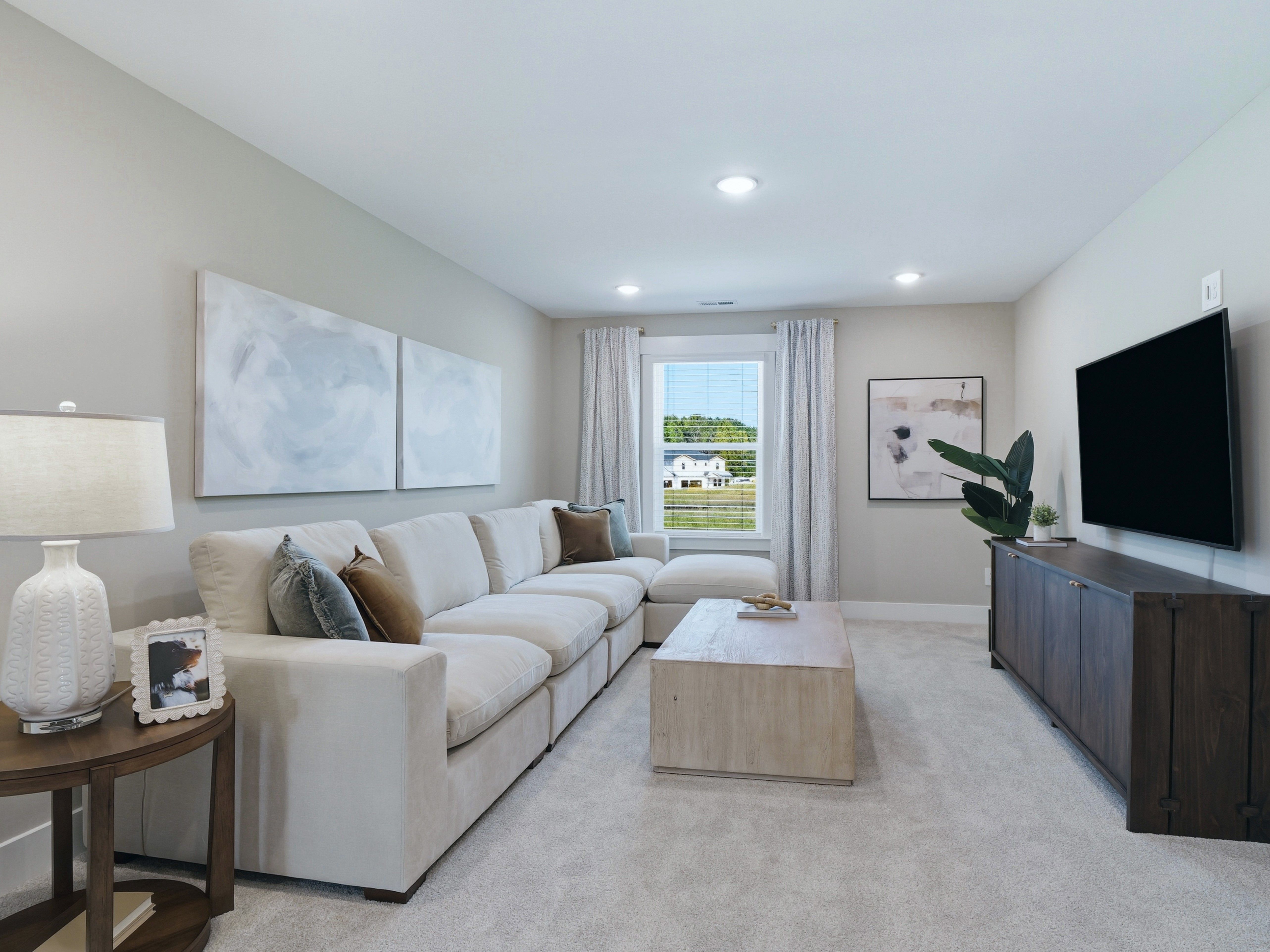 Loft in the Taylorsville floorplan at a Meritage Homes community in Zebulon, NC.