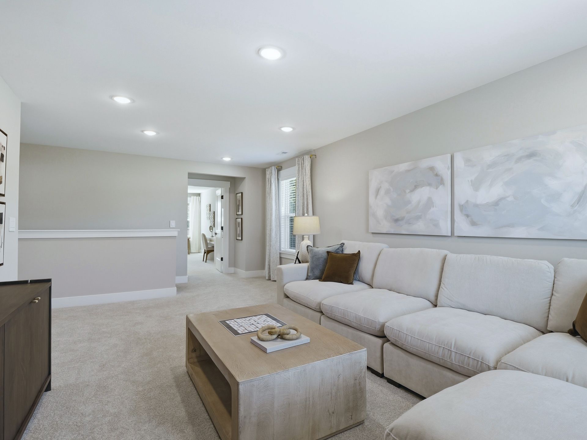 Loft in the Taylorsville floorplan at a Meritage Homes community in Zebulon, NC.