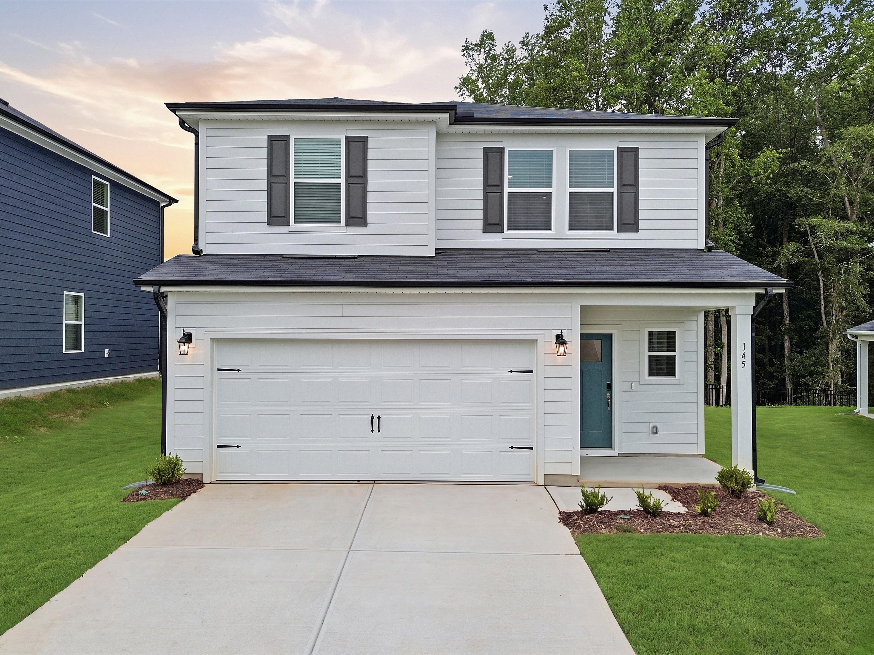 Paisley front exterior at 145 N Field Sparrow Way in Clayton, NC.