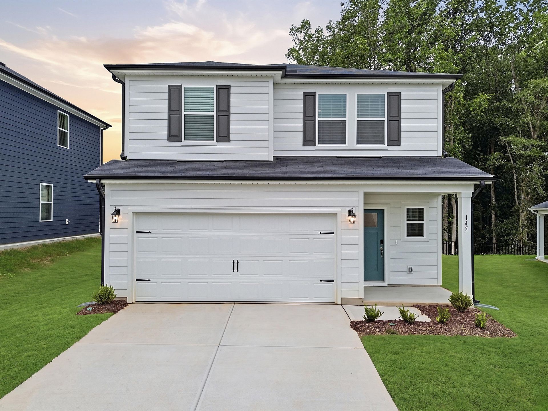 Paisley front exterior at 145 N Field Sparrow Way in Clayton, NC.