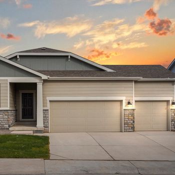 The Blue Mesa - Poudre Heights: The Lakes Collection: Windsor, Colorado - Meritage Homes