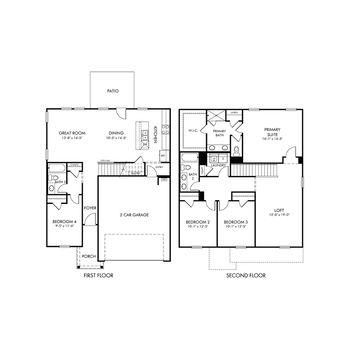 Rockwell - Manning Mill: Adairsville, Georgia - Meritage Homes