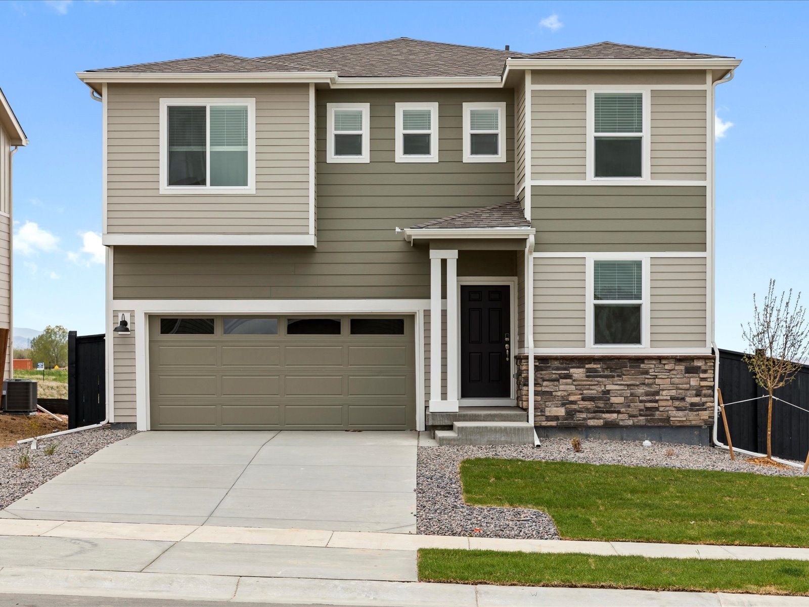 The Twin Peaks floorplan image taken at a Meritage Homes community in Greeley, CO