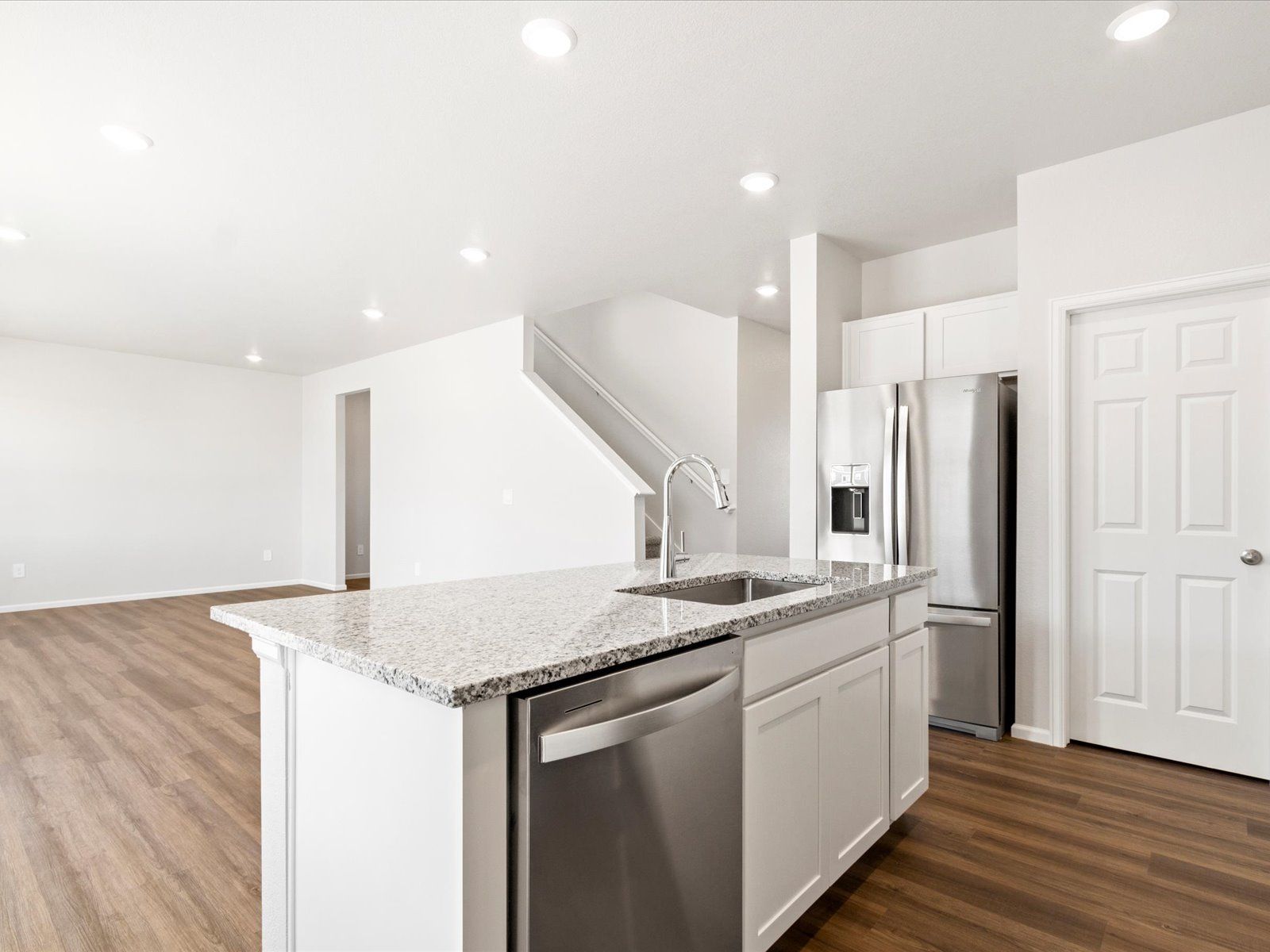 The Juniper floorplan interior image taken at a Meritage Homes community in Greeley, CO.