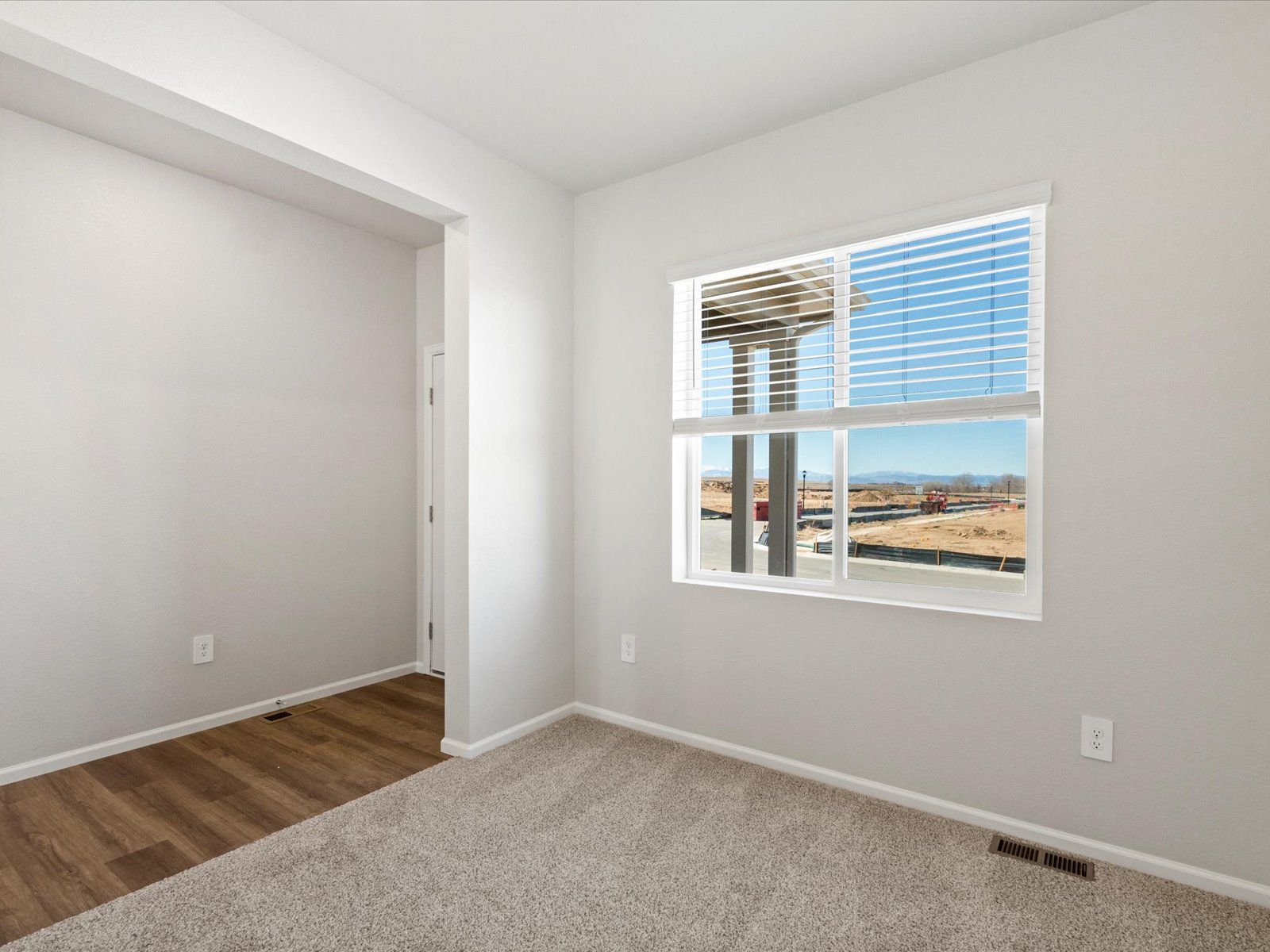 The Juniper floorplan interior image taken at a Meritage Homes community in Greeley, CO.