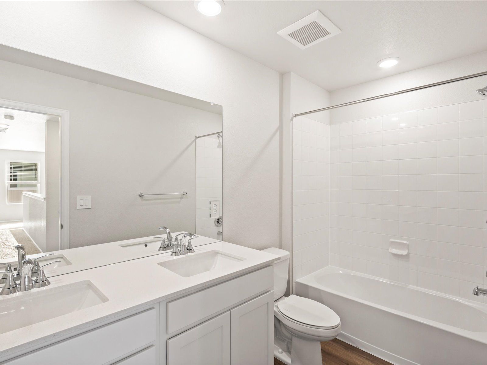 The Juniper floorplan interior image taken at a Meritage Homes community in Greeley, CO.