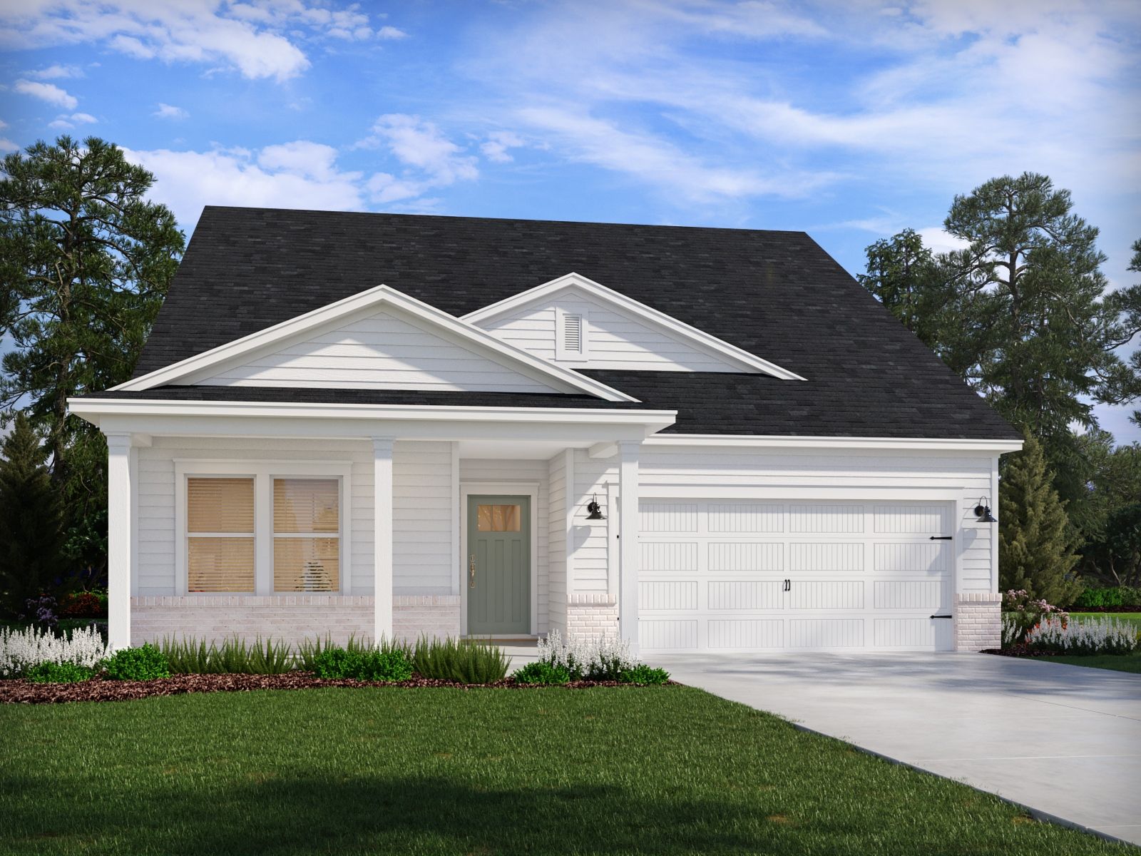 Northbrook - McLamb Farms - Coastline Series: Ash, North Carolina - Meritage Homes