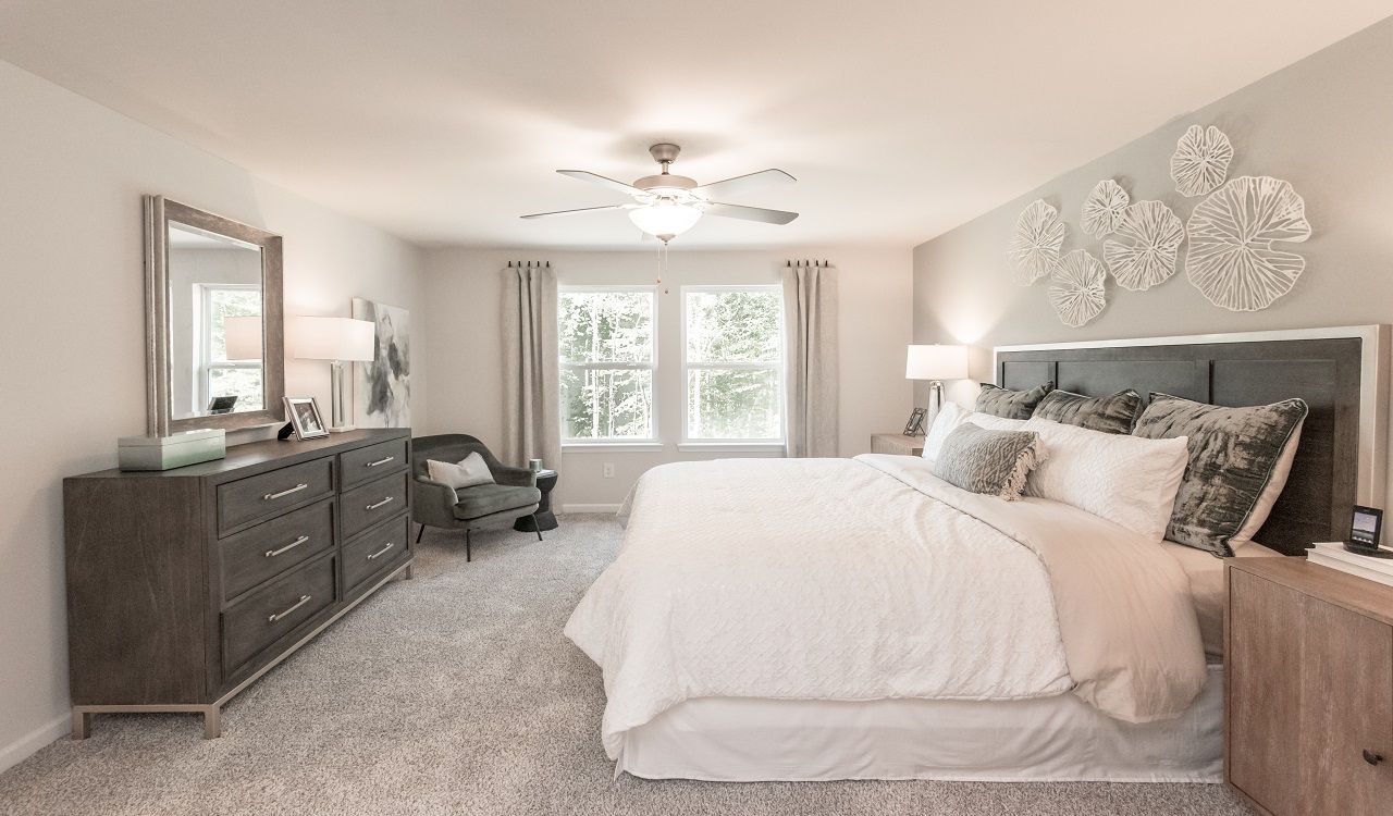 Dakota floorplan modeled at a Meritage Homes community in Dawsonville, G.A.