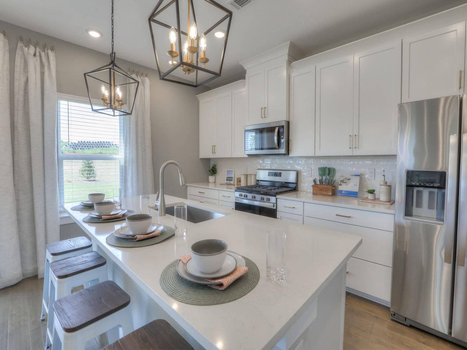 The Rockwell floorplan as modeled at Walton's Grove in Nashville, TN.