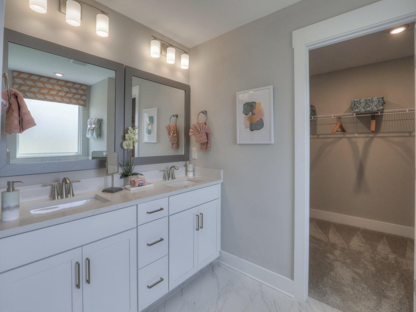 The Rockwell floorplan as modeled at Walton's Grove in Nashville, TN.