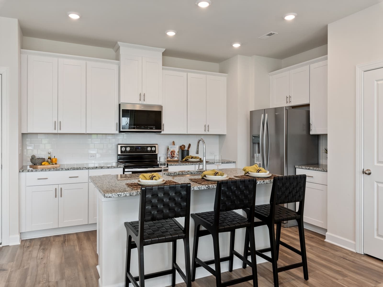 Cook your favorite meal in the spacious, abundant kitchen.