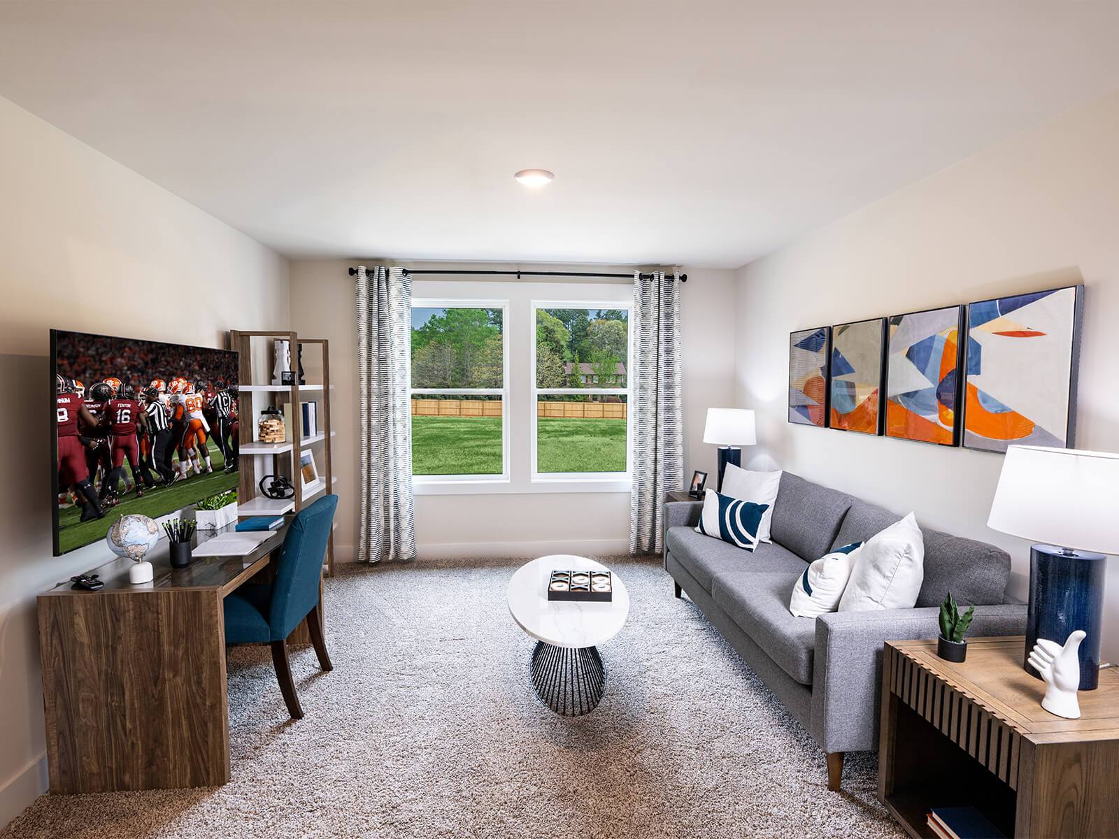 Welcome to the Brentwood Model at Reserve at Arden Woods.