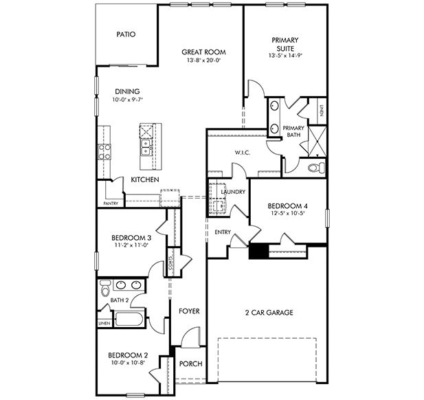 Newport floor plan
