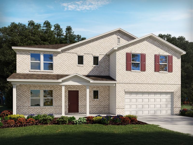 Bloomington by Meritage Homes in Greenville-Spartanburg SC