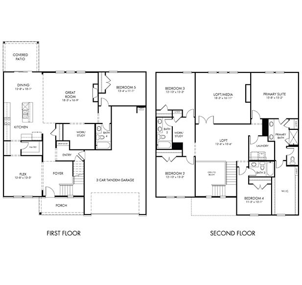 Oakley floor plan