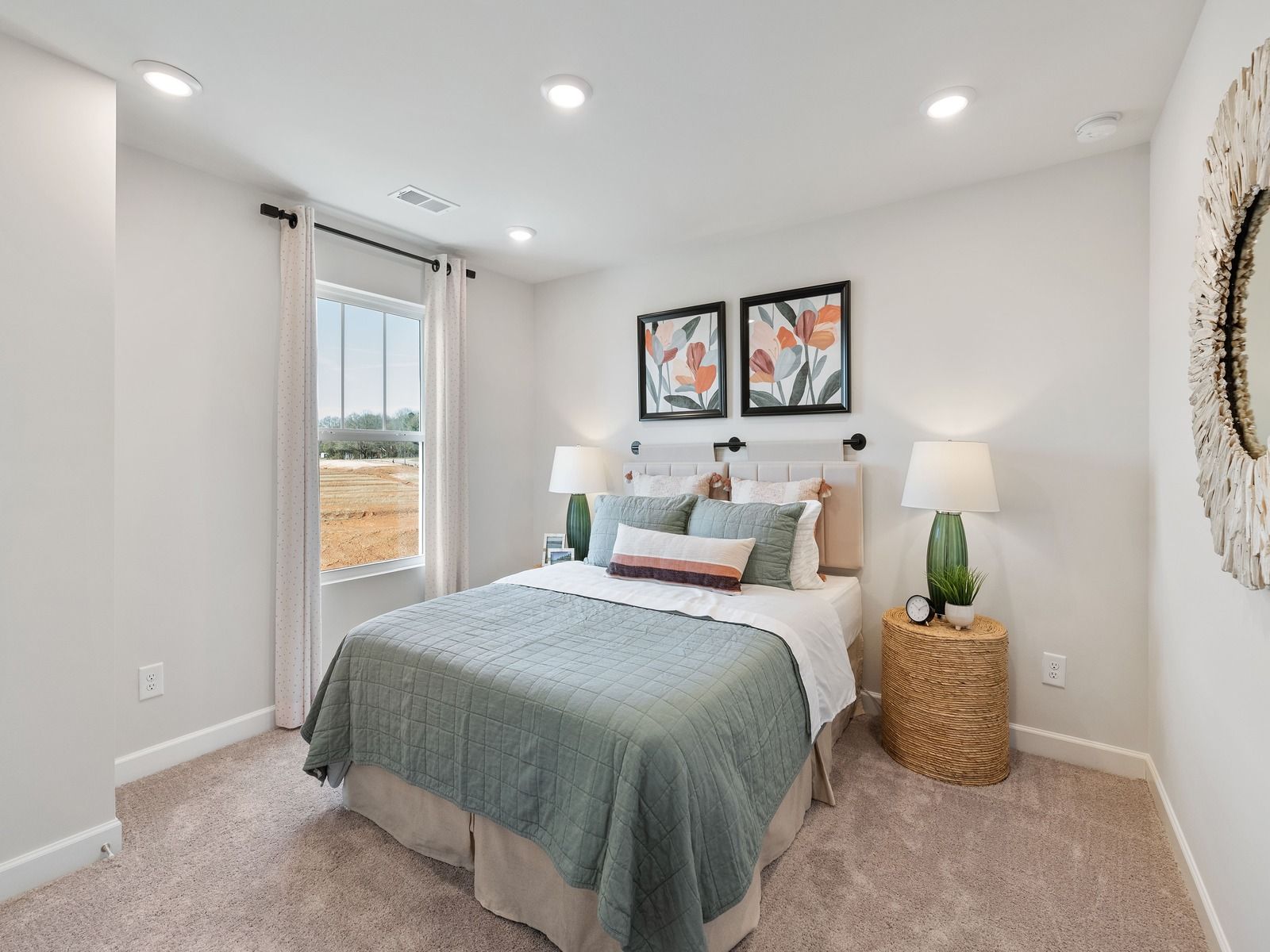 Turn the secondary bedroom into a guest space or home office.
