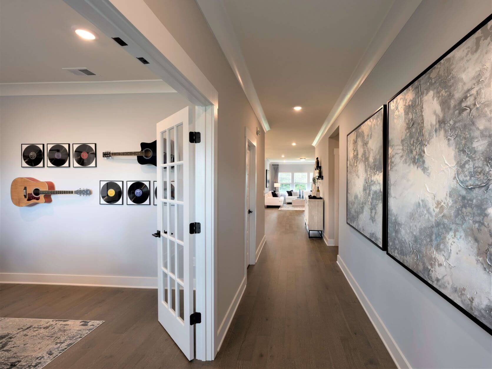 Off the foyer, flex space can be turned into formal dining area.